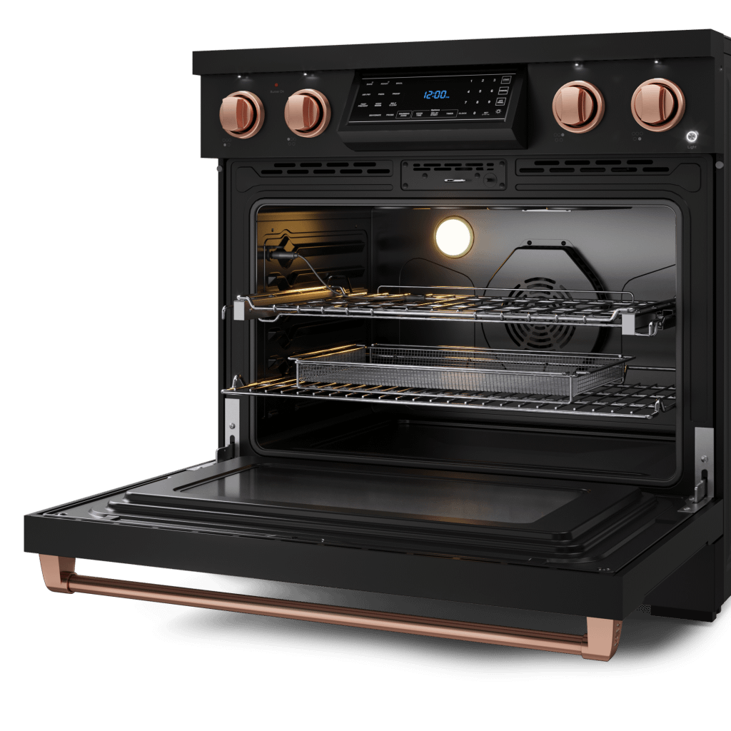 THOR KITCHEN RSE36BRSG 36 Inch Professional Electric Range With Tilt Panel Touch Control I...
