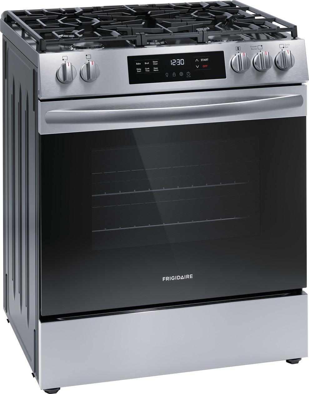 FRIGIDAIRE FCFG3062AS Frigidaire 30"" Front Control Gas Range With Quick Boil