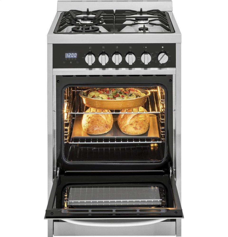 HAIER HCR2250ADS Haier 2.0 Cu. Ft Dual Fuel Freestanding Range