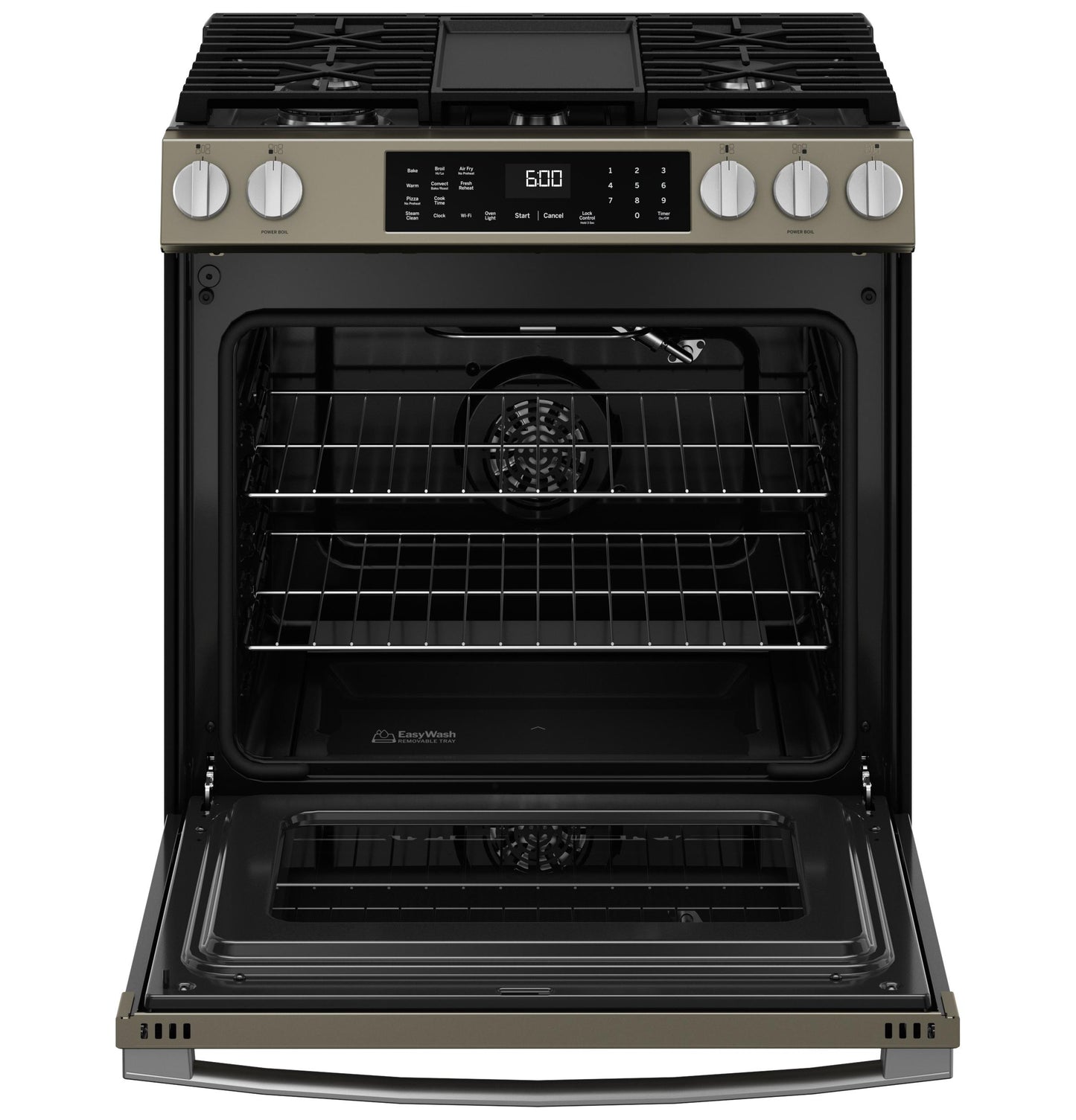 GE APPLIANCES GGS600AVES Ge 30"" Slide-in Front-control Convection Gas Range With No PREHE...