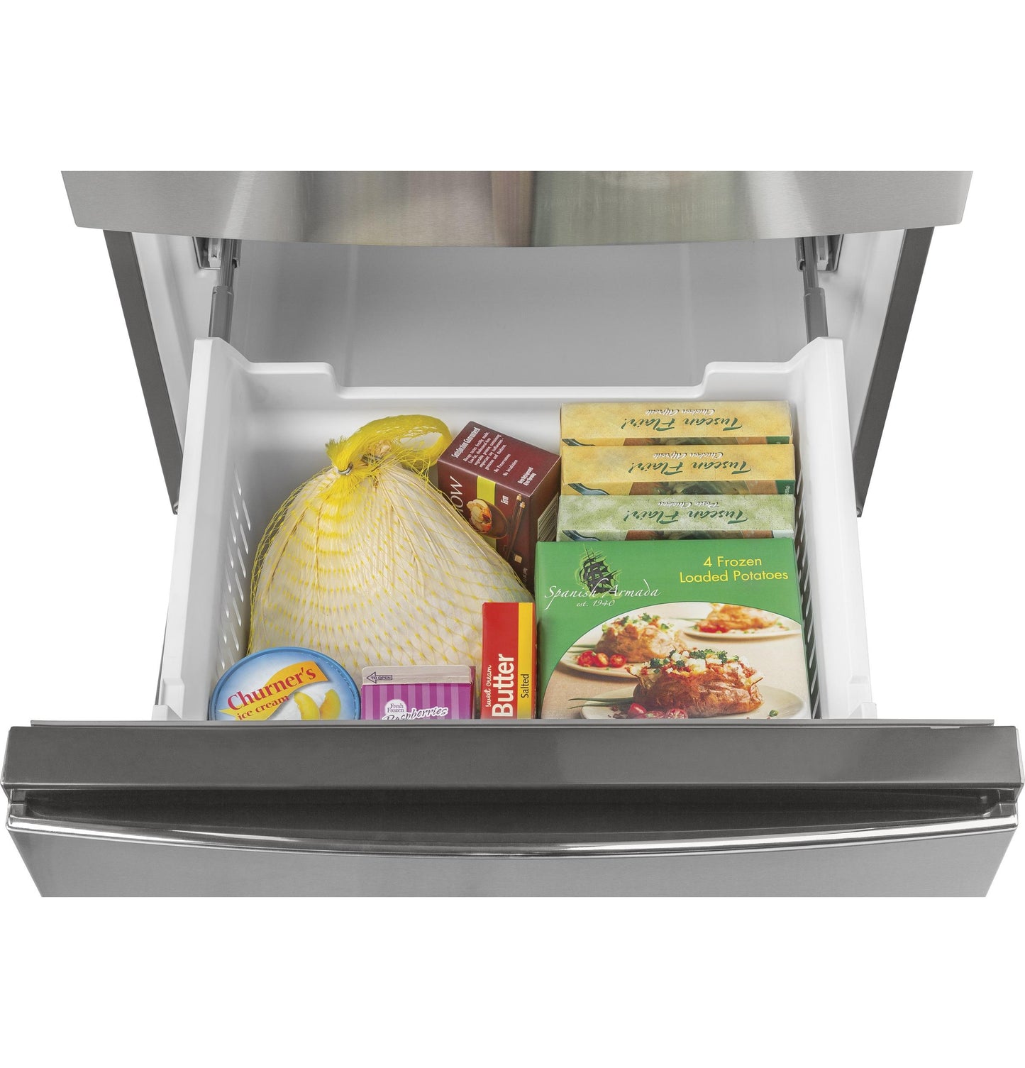 GE APPLIANCES GLE12HSPSS Ge 11.9 Cu. Ft. Bottom-freezer Refrigerator