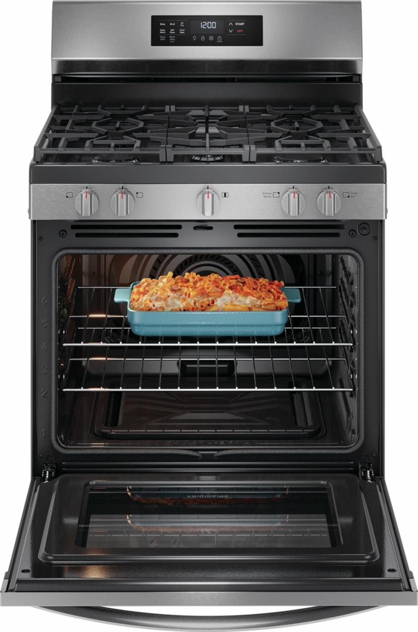 FRIGIDAIRE FCRG3083AS Frigidaire 30"" Gas Range With Air Fry
