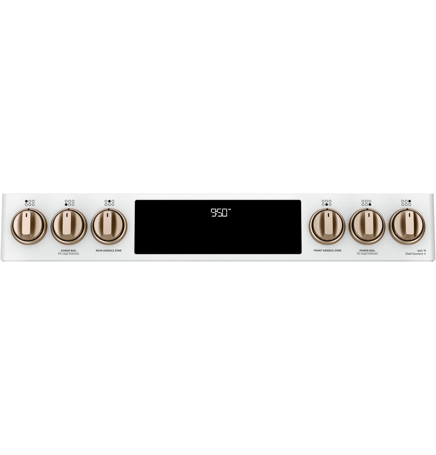 CAFE C2S950P4MW2 Cafe 30"" Slide-in Front Control Dual-fuel Double Oven With CO...