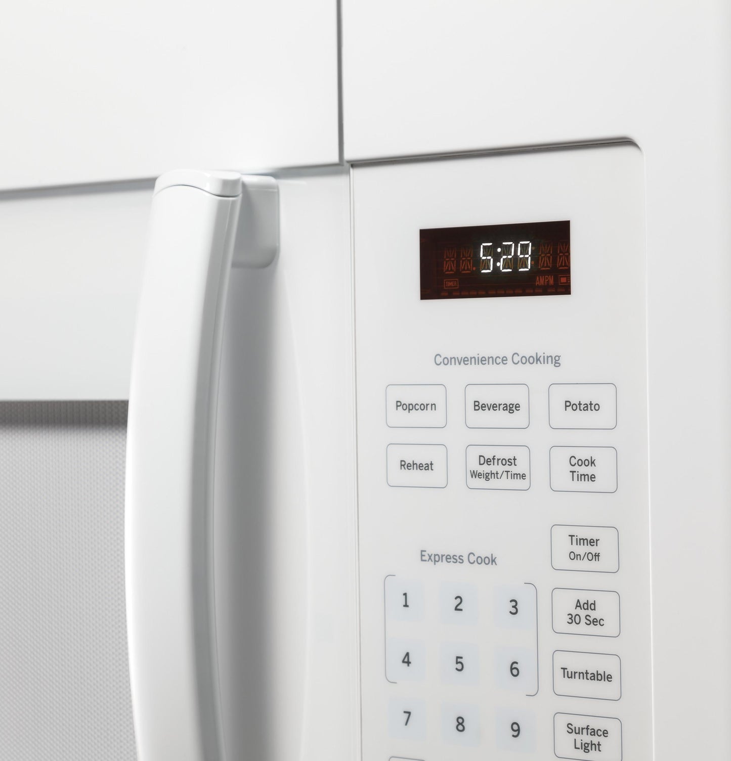 GE APPLIANCES JVM3160DFWW Ge 1.6 Cu. Ft. Over-the-range Microwave Oven