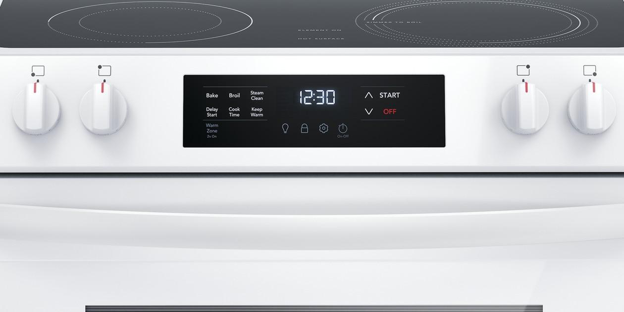 FRIGIDAIRE FCFE3062AW Frigidaire 30"" Front Control Electric Range