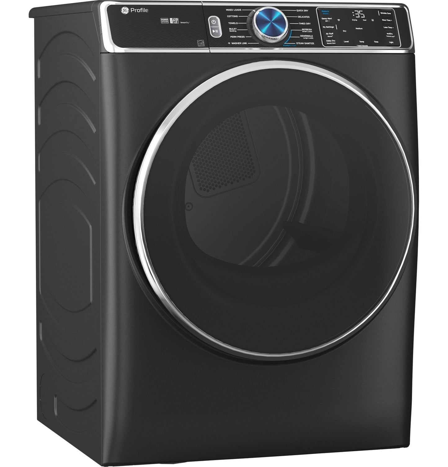 GE APPLIANCES PFD95ESPTDS GE Profile 7.8 Cu. Ft. Capacity Smart Front Load Electric DRYER...