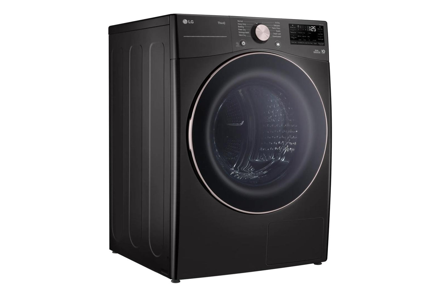 LG DLHC4002B 7.8 Cu. Ft. MEGA Capacity Smart Front Load Dryer With Dual INVERTER...