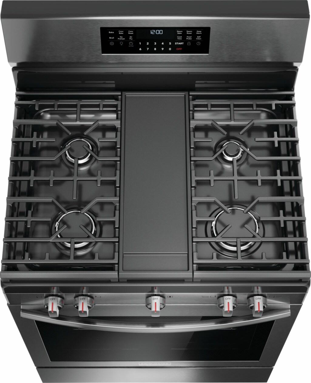 FRIGIDAIRE GCRG3060BD Frigidaire Gallery 30"" Rear Control Gas Range With Total Convection
