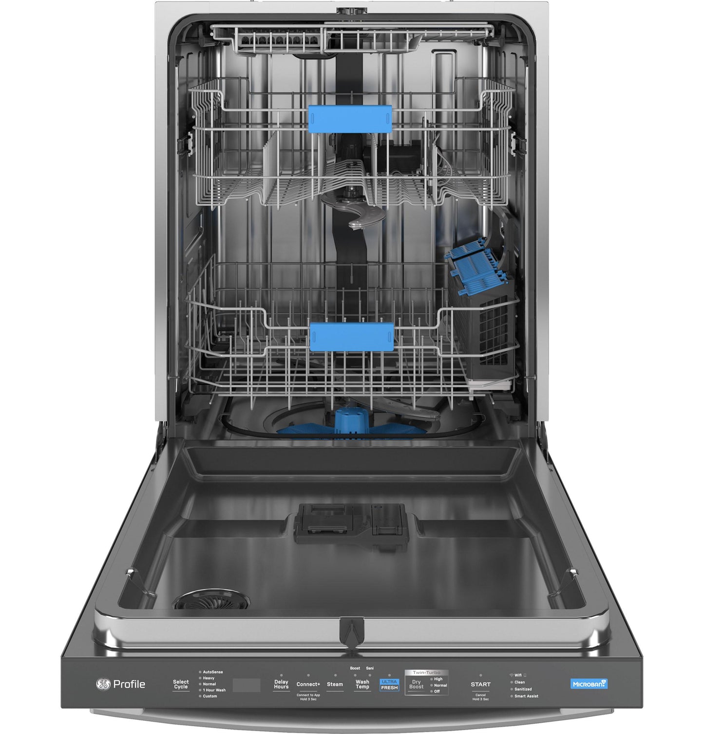 GE APPLIANCES PDT755SYVFS GE Profile Energy Star Smart Ultrafresh System Dishwasher With ...