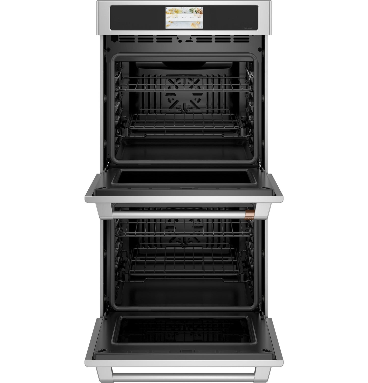 CAFE CKD70DP2NS1 Cafe Cafe 27"" Built-in Convection Double Wall Oven