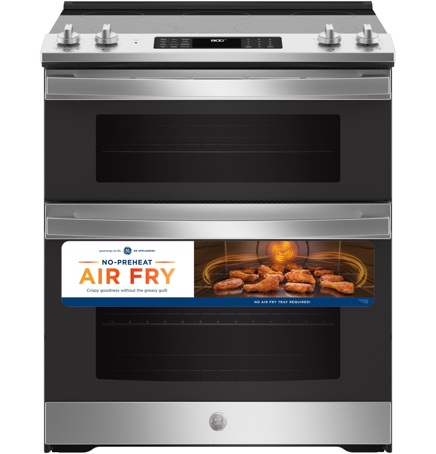 GE APPLIANCES JSS86SPSS Ge 30"" Slide-in Electric Convection Double Oven Range