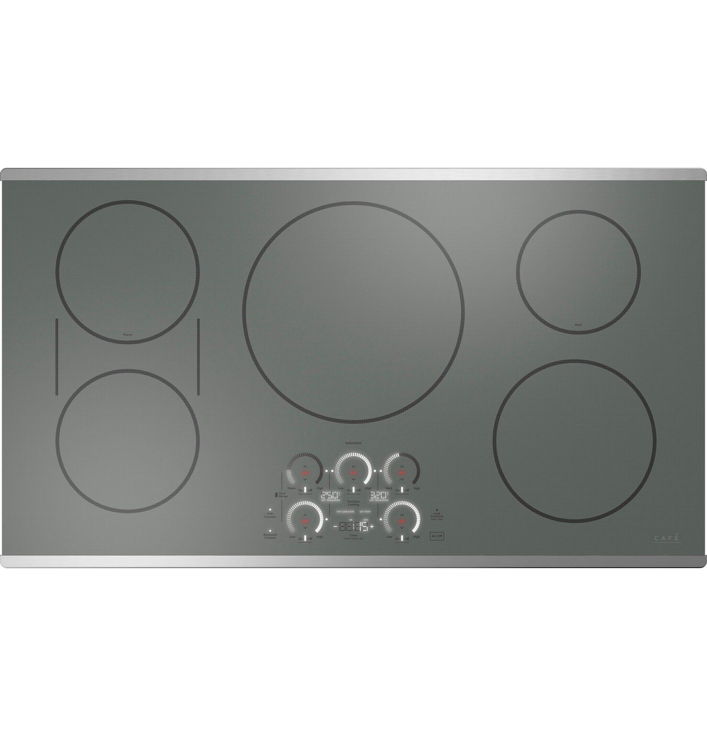 CAFE CHP90362TSS Cafe Series 36"" Built-in Touch Control Induction Cooktop
