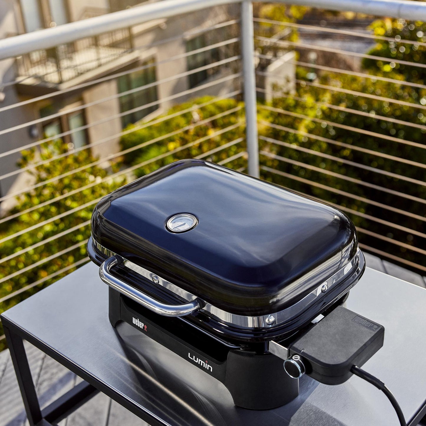 WEBER 91010901 Weber Lumin Compact Electric Grill - Black