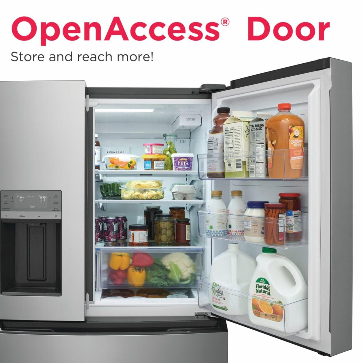 FRIGIDAIRE FRMS2733AV Frigidaire 26 Cu. Ft. Standard-depth 4-door French Door Refrigerator