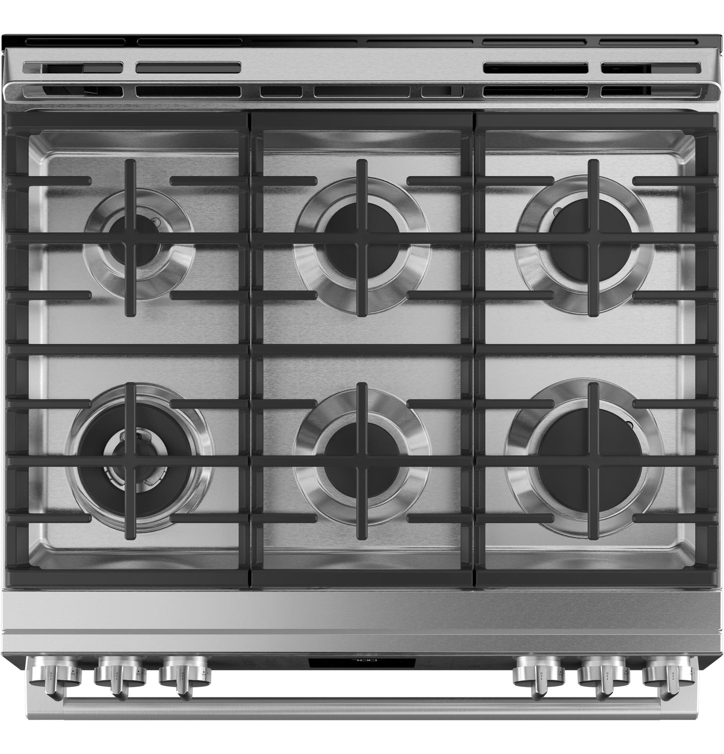 CAFE CGS700M2NS5 Cafe 30"" Smart Slide-in, Front-control, Gas Range With CONVEC...