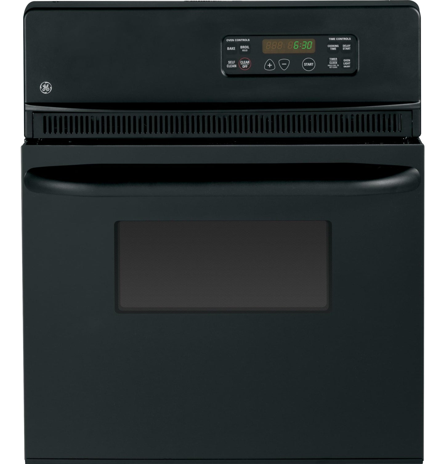 GE APPLIANCES JRP20BJBB GE Appliances 24"" Electric Single Self-cleaning Wall Oven