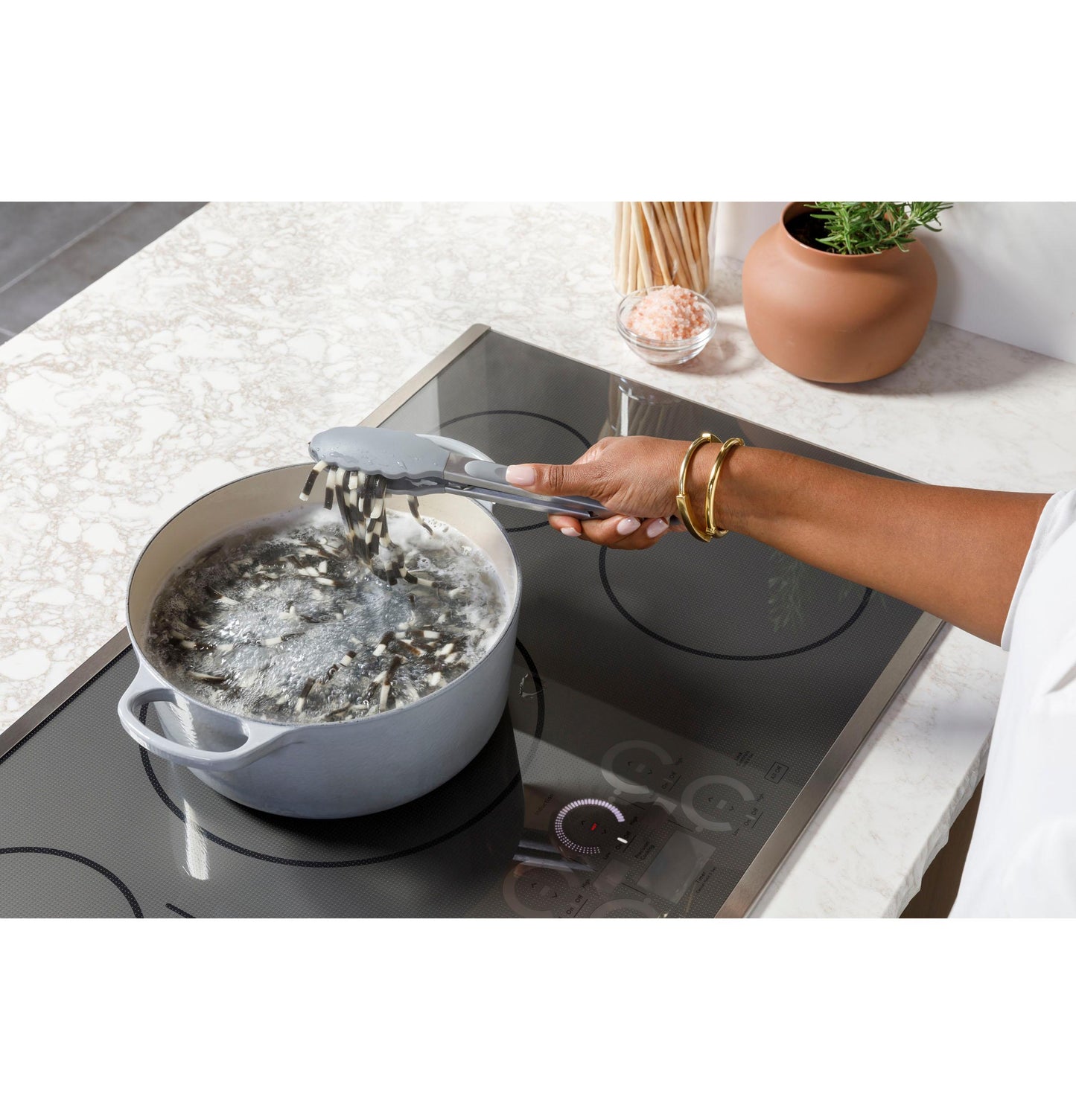 CAFE CHP90361TBB Cafe Series 36"" Built-in Touch Control Induction Cooktop