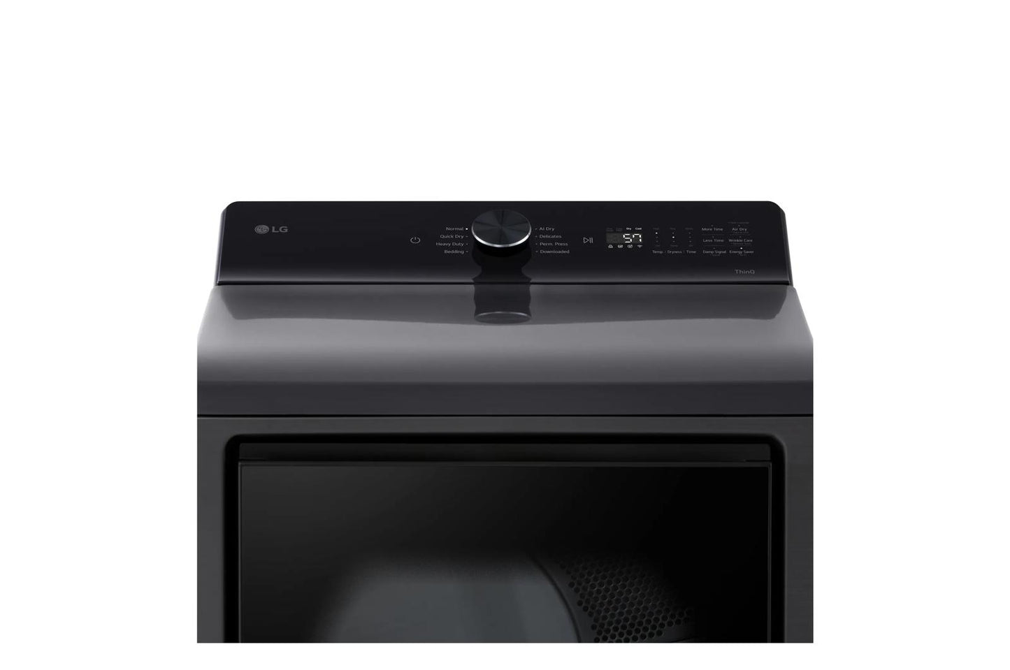 LG DLE8200L 7.3 Cu. Ft. Ultra Large Capacity Rear Control Electric Dryer With A...