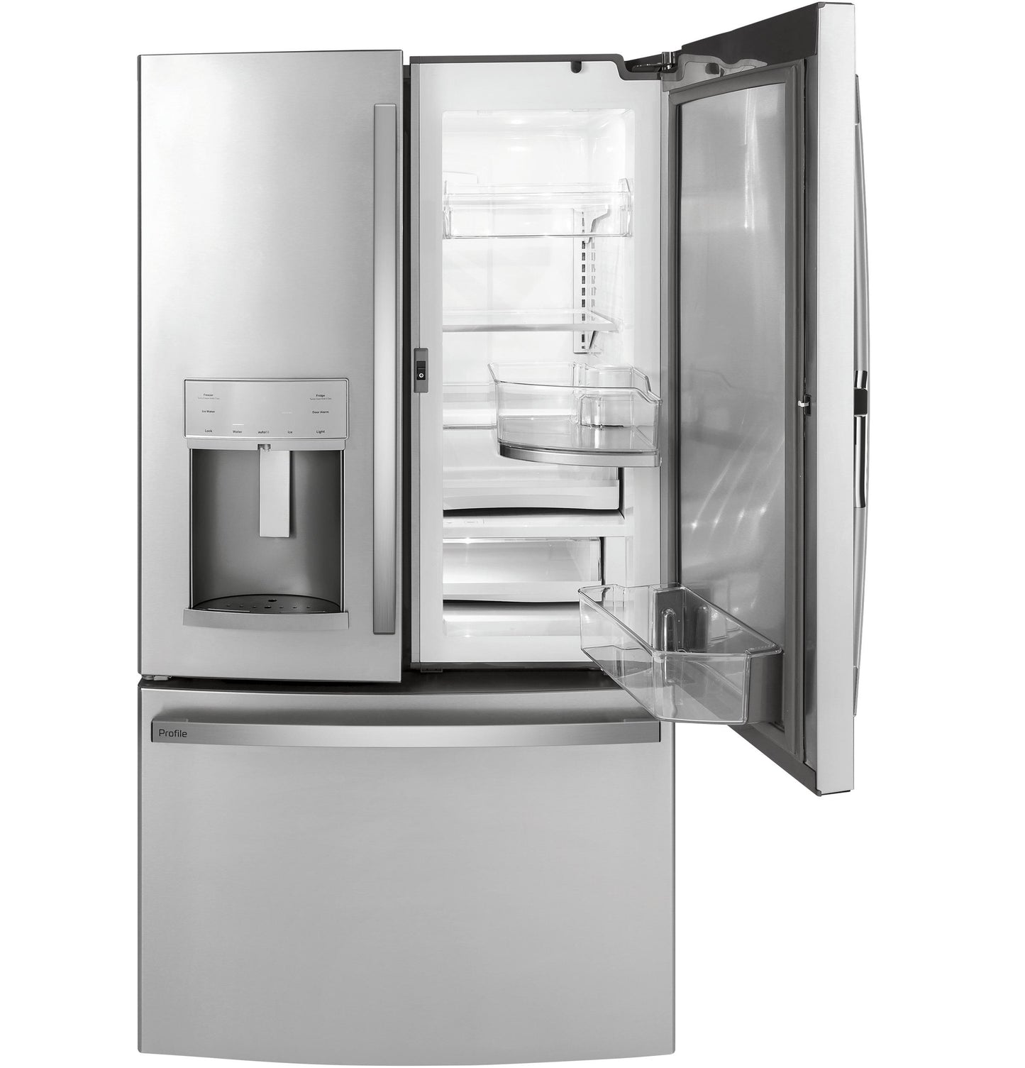 GE APPLIANCES PYD22KYNFS GE Profile Series 22.1 Cu. Ft. Counter-depth French-door REFRIG...