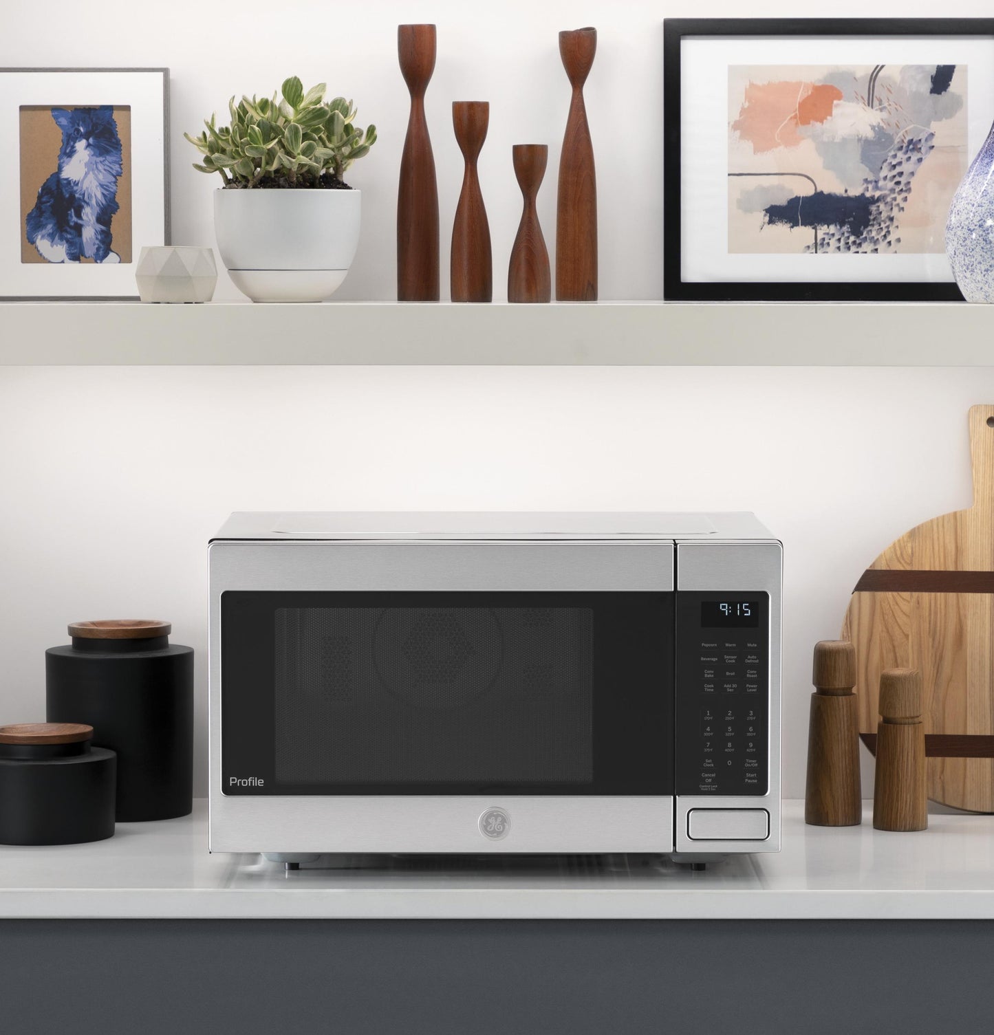GE APPLIANCES PEB9159SJSS GE Profile Series 1.5 Cu. Ft. Countertop Convection/microwave Oven