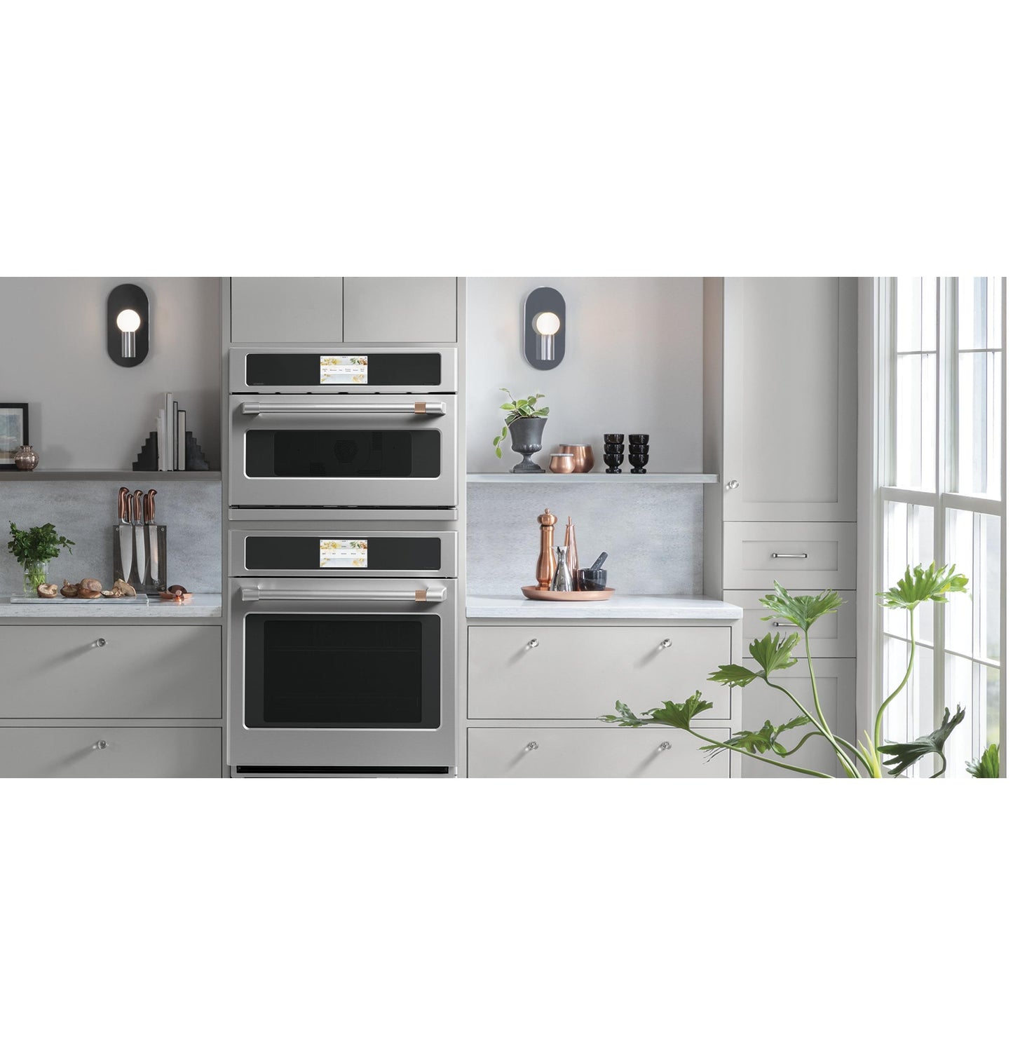CAFE CSB923P2NS1 Cafe 30"" Five In One Oven With 240v Advantium Technology
