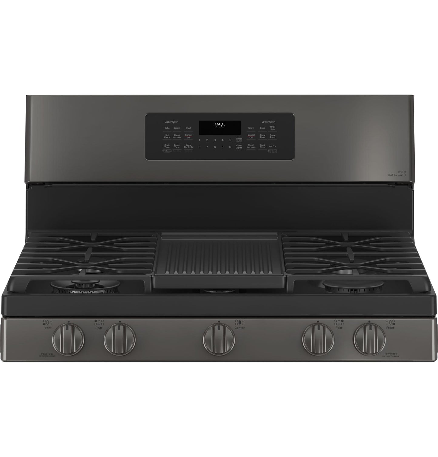 GE APPLIANCES PGB965BPTS GE Profile 30"" Free-standing Gas Double Oven Convection Range W...