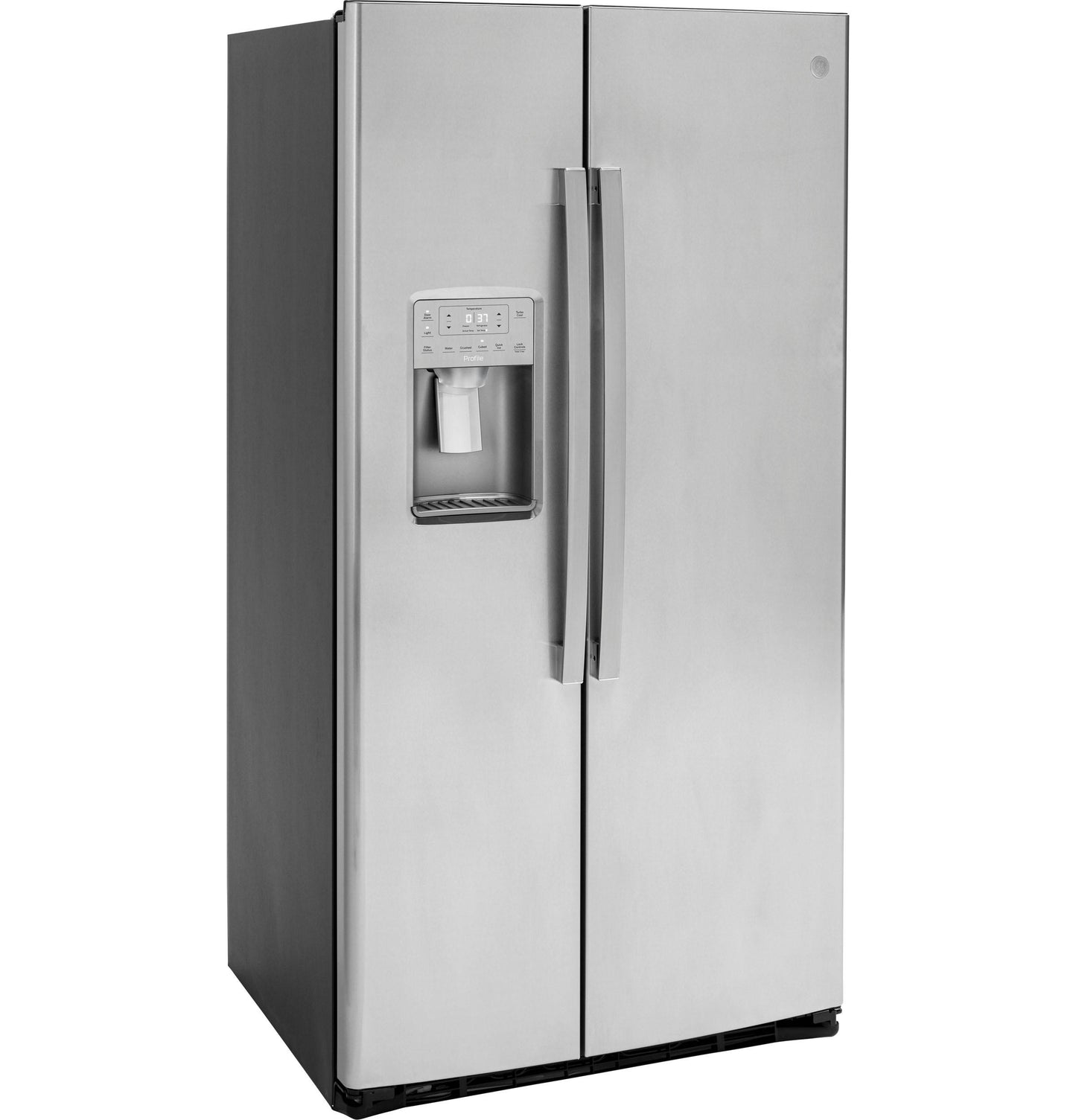 GE APPLIANCES PZS22MYKFS GE Profile Series 21.9 Cu. Ft. Counter-depth Side-by-side REFRI...