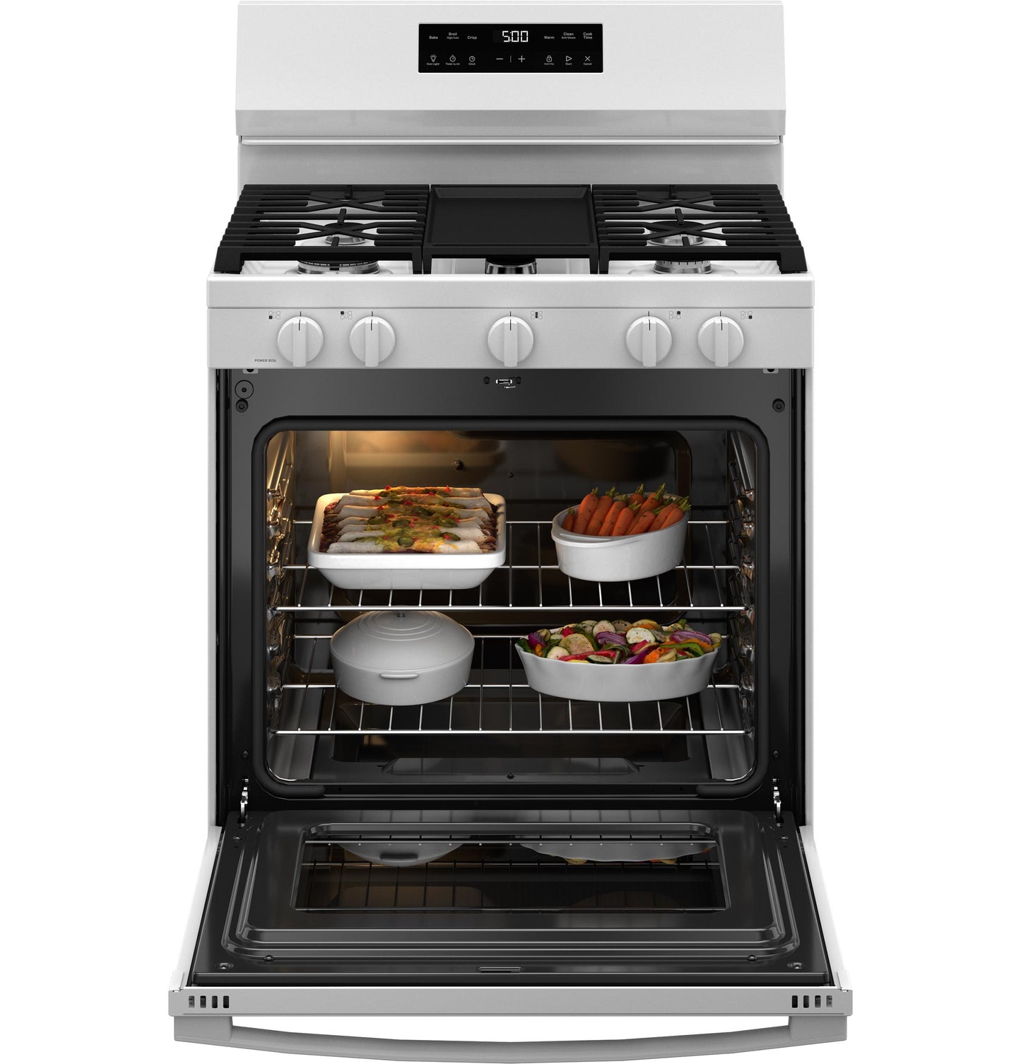 GE APPLIANCES GGF500PVWW Ge 30"" Free-standing Gas Range
