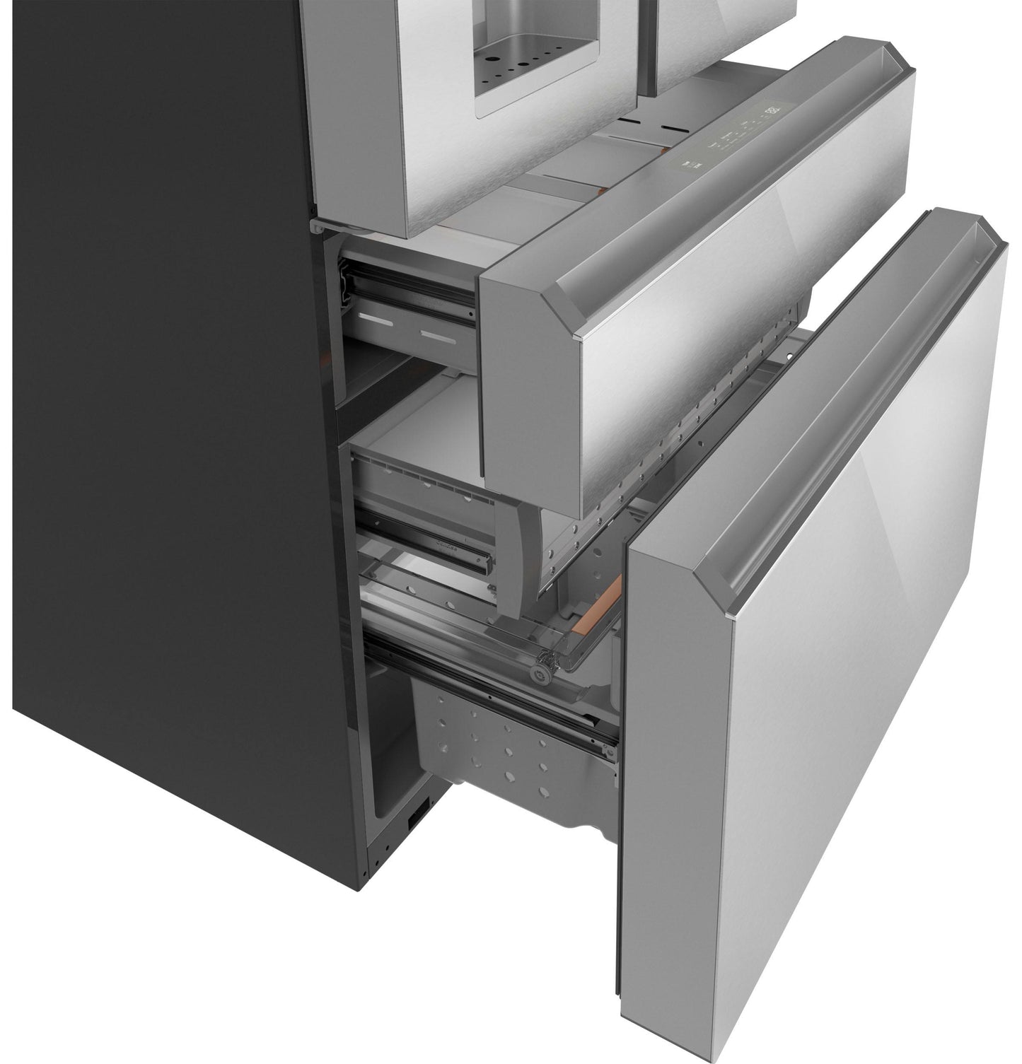 CAFE CXE22DM5PS5 Cafe Energy Star 22.3 Cu. Ft. Smart Counter-depth 4-DO...