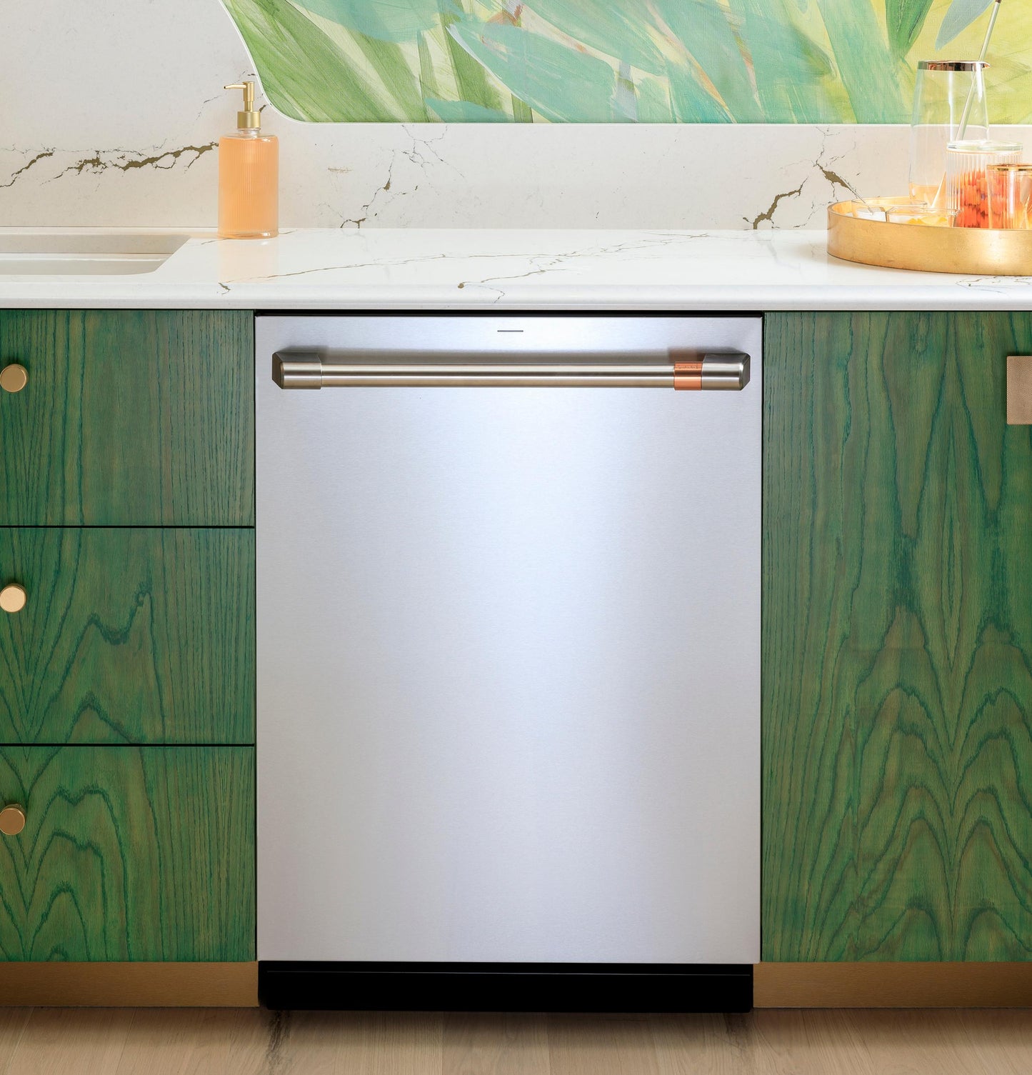 CAFE CDT828P2VS1 Cafe Customfit Energy Star Stainless Interior Smart DISHW...