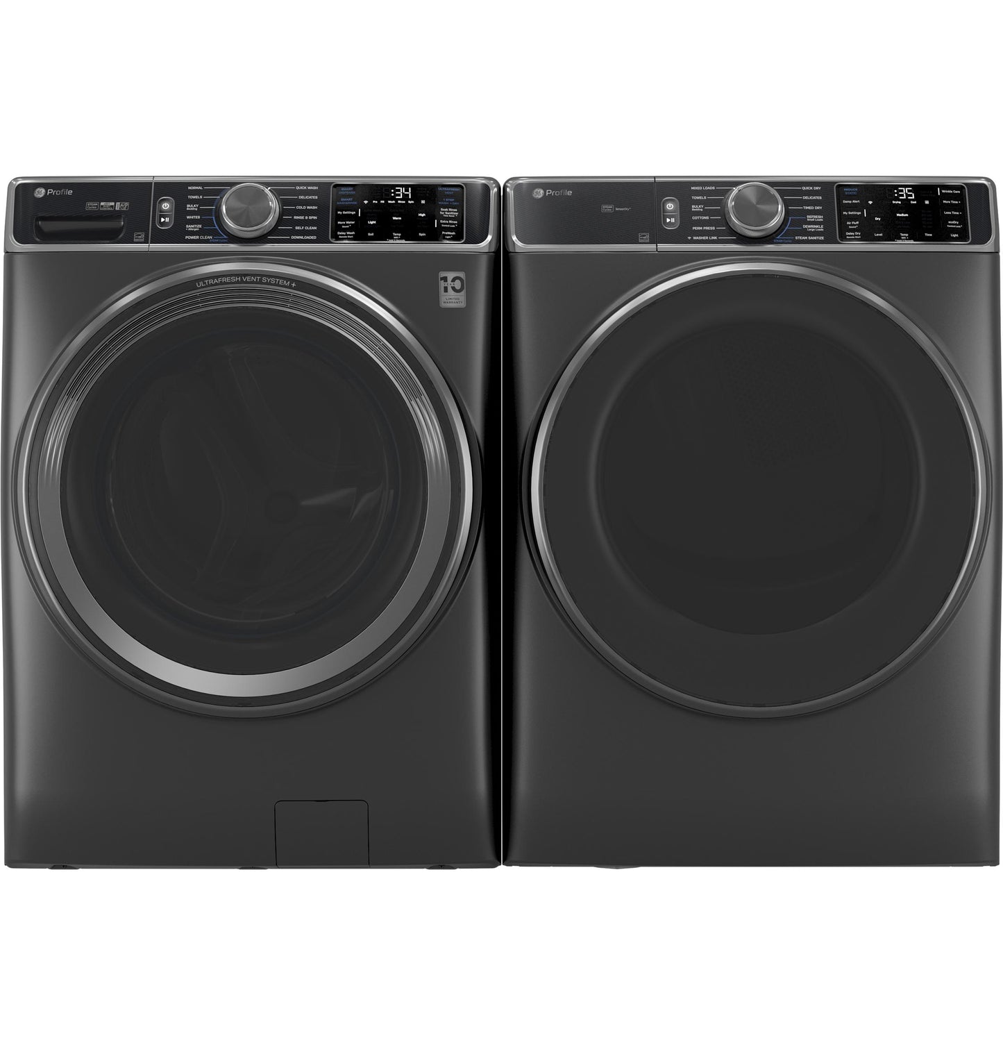 GE APPLIANCES PFD95GSPWDS GE Profile Energy Star 7.8 Cu. Ft. Capacity Smart Front LOAD...