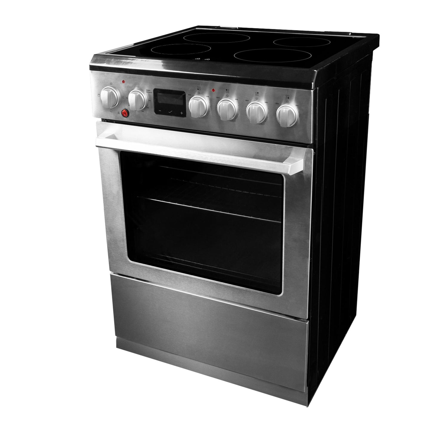DANBY DRCA240BSS Danby 24 Air Fry Slide-in Smoothtop Range