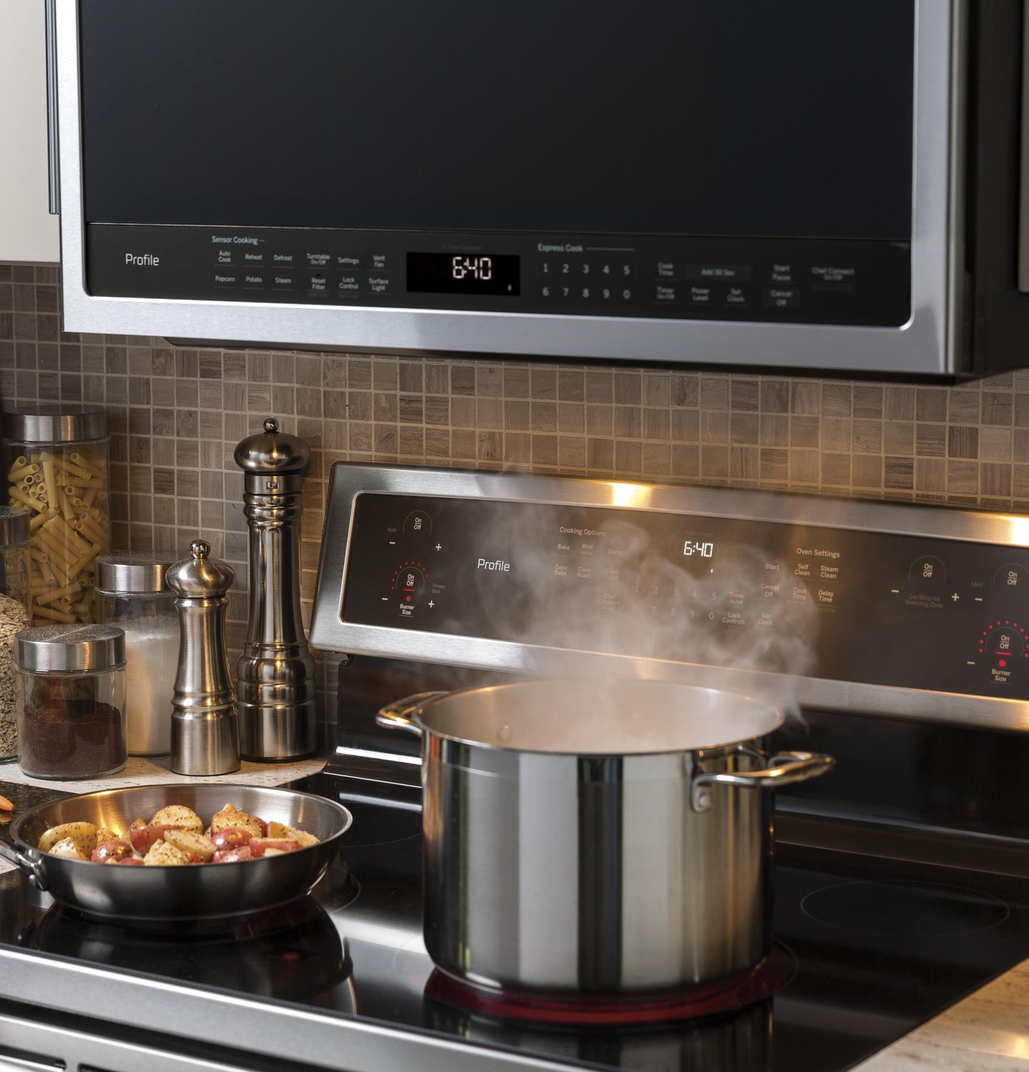 GE APPLIANCES PVM9005SJSS GE Profile Series 2.1 Cu. Ft. Over-the-range Sensor Microwave Oven
