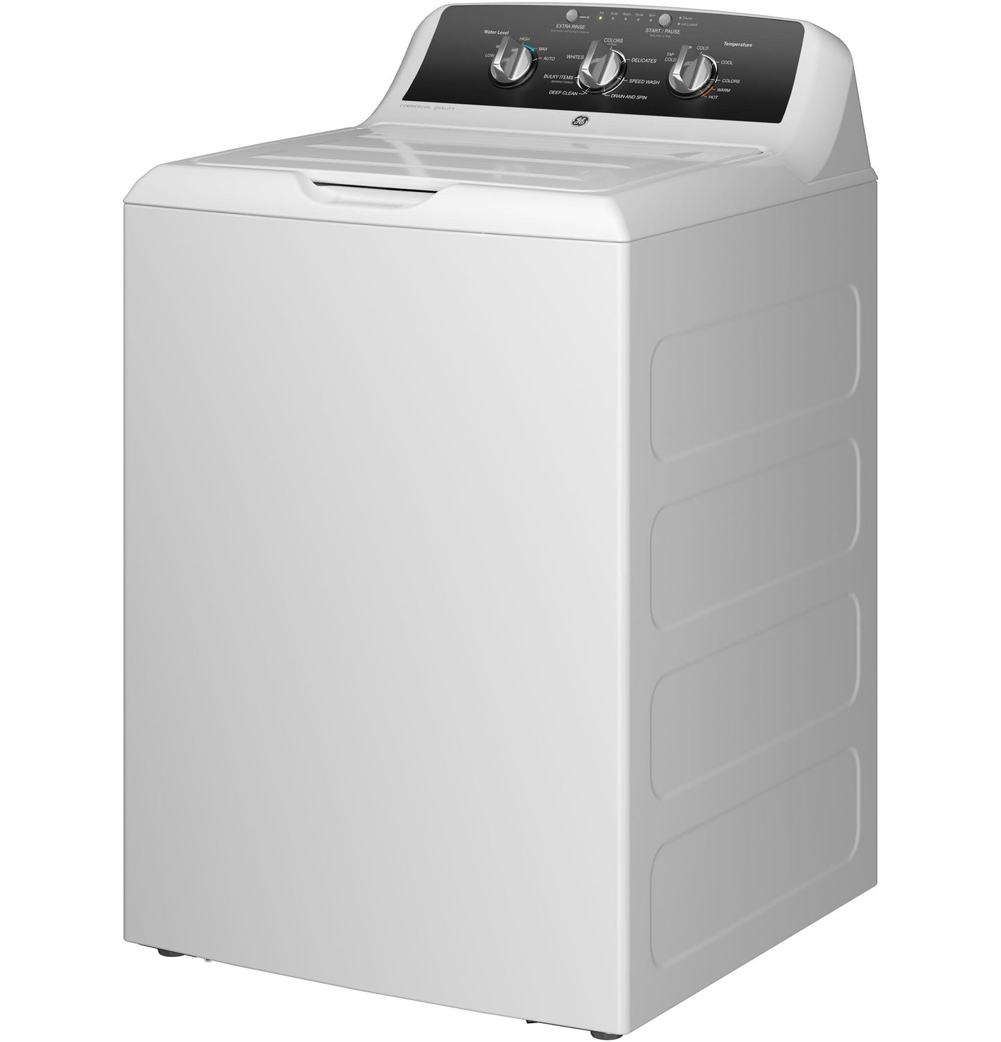 GE APPLIANCES GTW525ACWWB Ge 4.3 Cu. Ft. Capacity Washer With Stainless Steel Basket,5-yr ...
