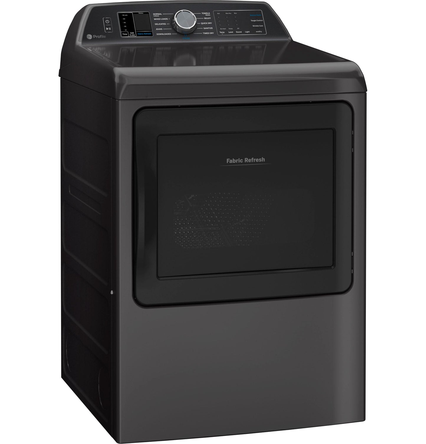 GE APPLIANCES PTD90EBPTDG GE Profile 7.3 Cu. Ft. Capacity Smart Electric Dryer With FABRI...