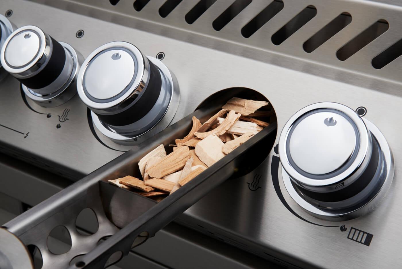 NAPOLEON BBQ BIPRO665RBPSS3 Built-in Prestige Pro 665 Rb Infrared Rear Burner Stainless Steel , ...