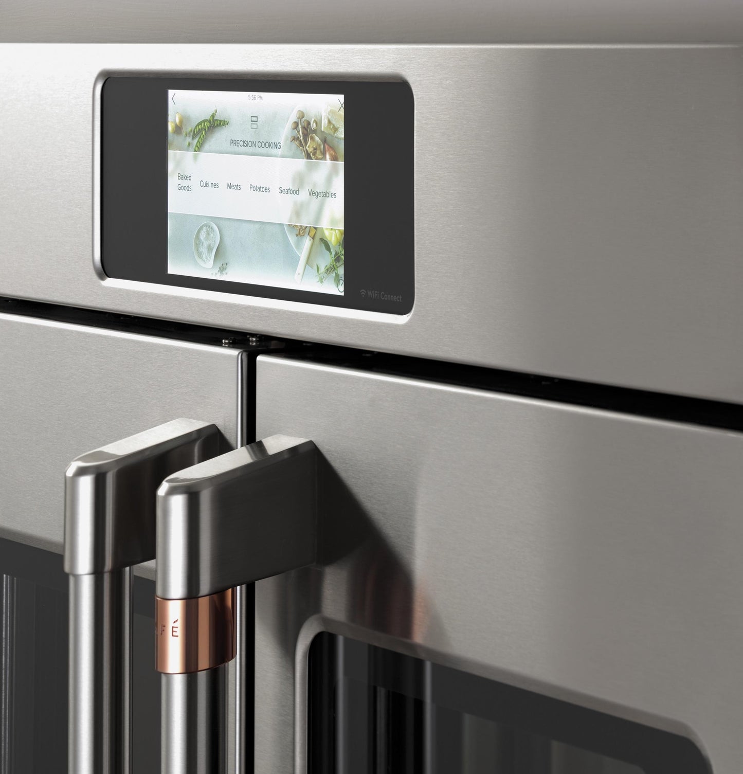 CAFE CTD90FP4NW2 Cafe Professional Series 30"" Smart Built-in Convection FRENCH...