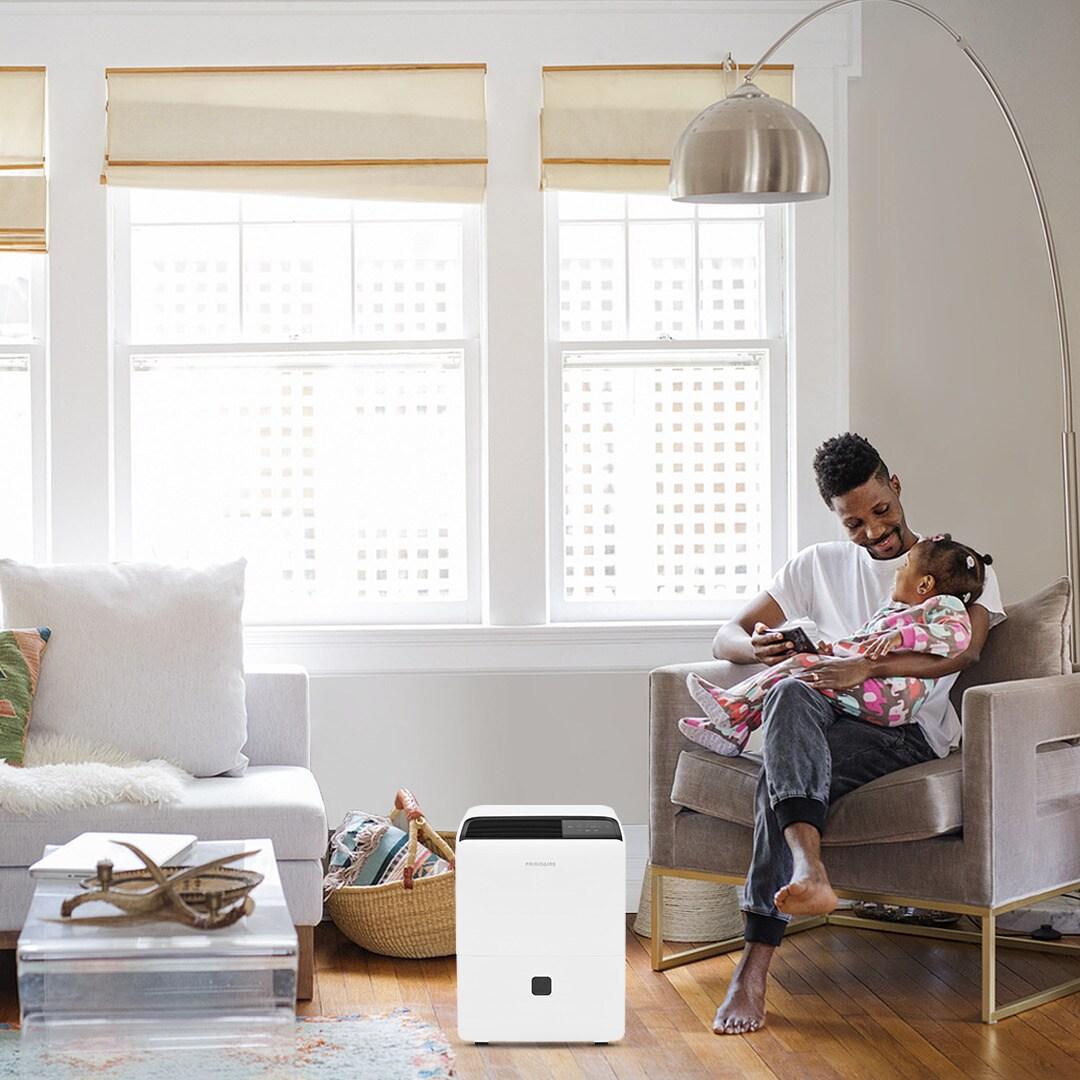 FRIGIDAIRE FFAD6022W1 Frigidaire High Humidity 60 Pint Capacity Dehumidifier