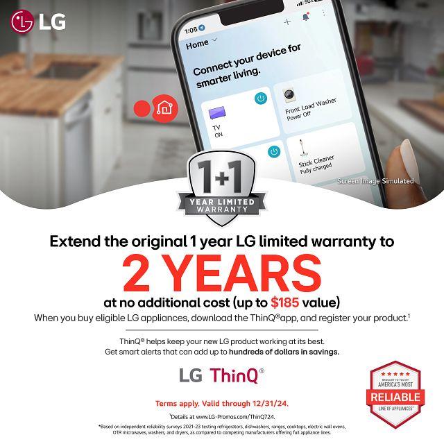 LG WT7150CW 5.0 Cu. Ft. MEGA Capacity Top Load Washer With Turbodrum TECHNO...