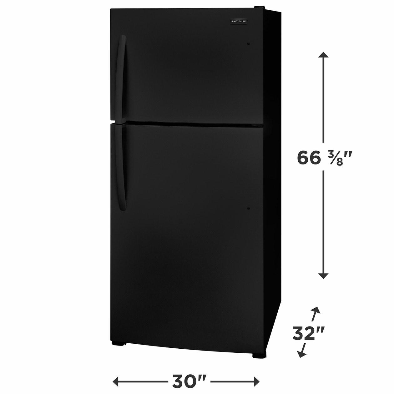 FRIGIDAIRE FFHT2022AB Frigidaire 20.0 Cu. Ft. Top Freezer Refrigerator