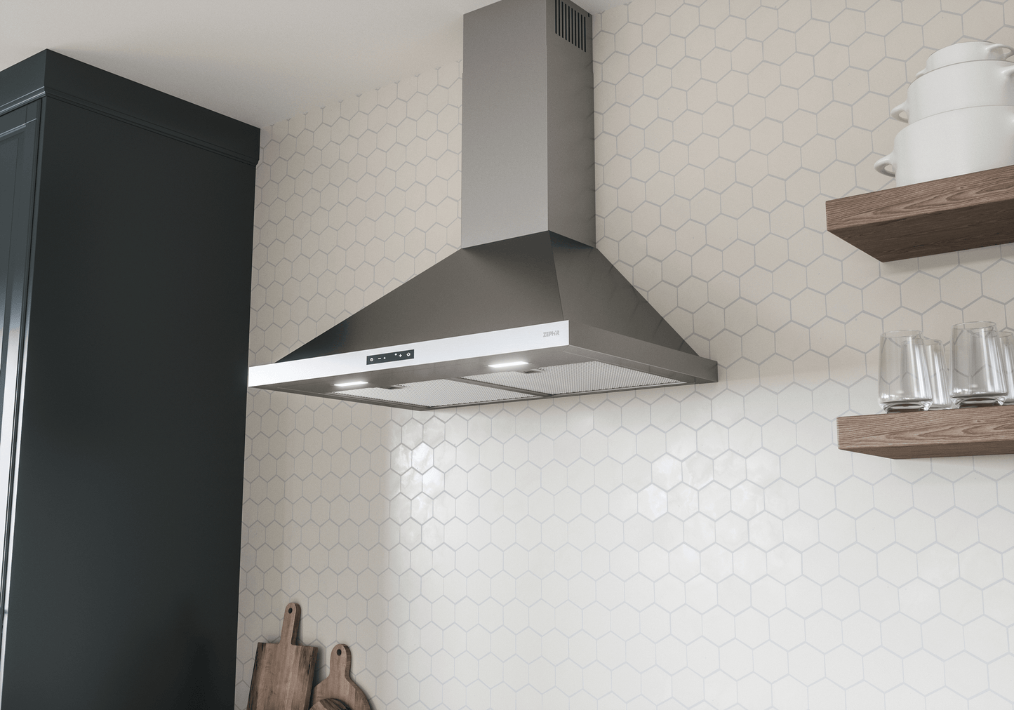 ZEPHYR ZOME30BS Zephyr 30"" Ombra Wall