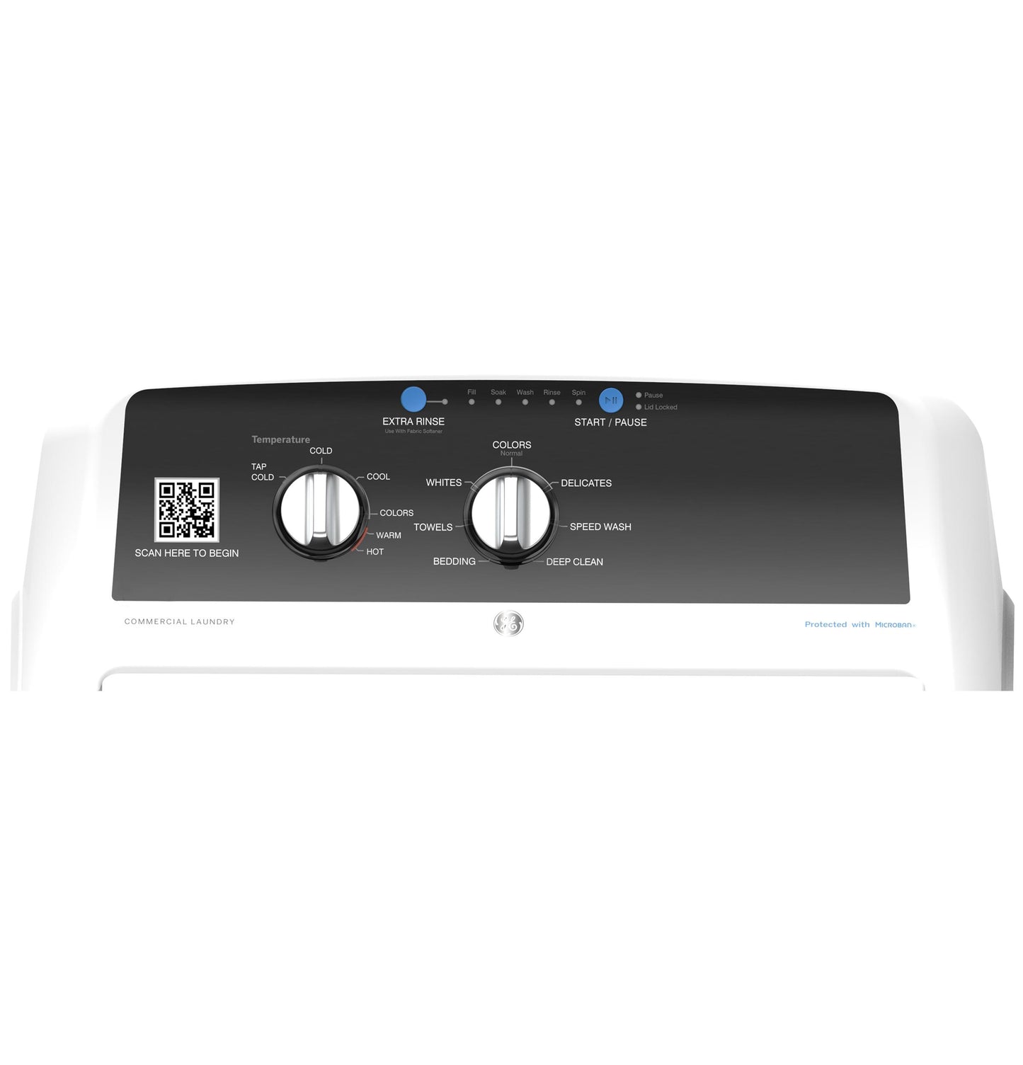 GE APPLIANCES VTW525ASRWB Ge 4.2 Cu. Ft. Capacity Commercial Washer With Stainless Steel B...