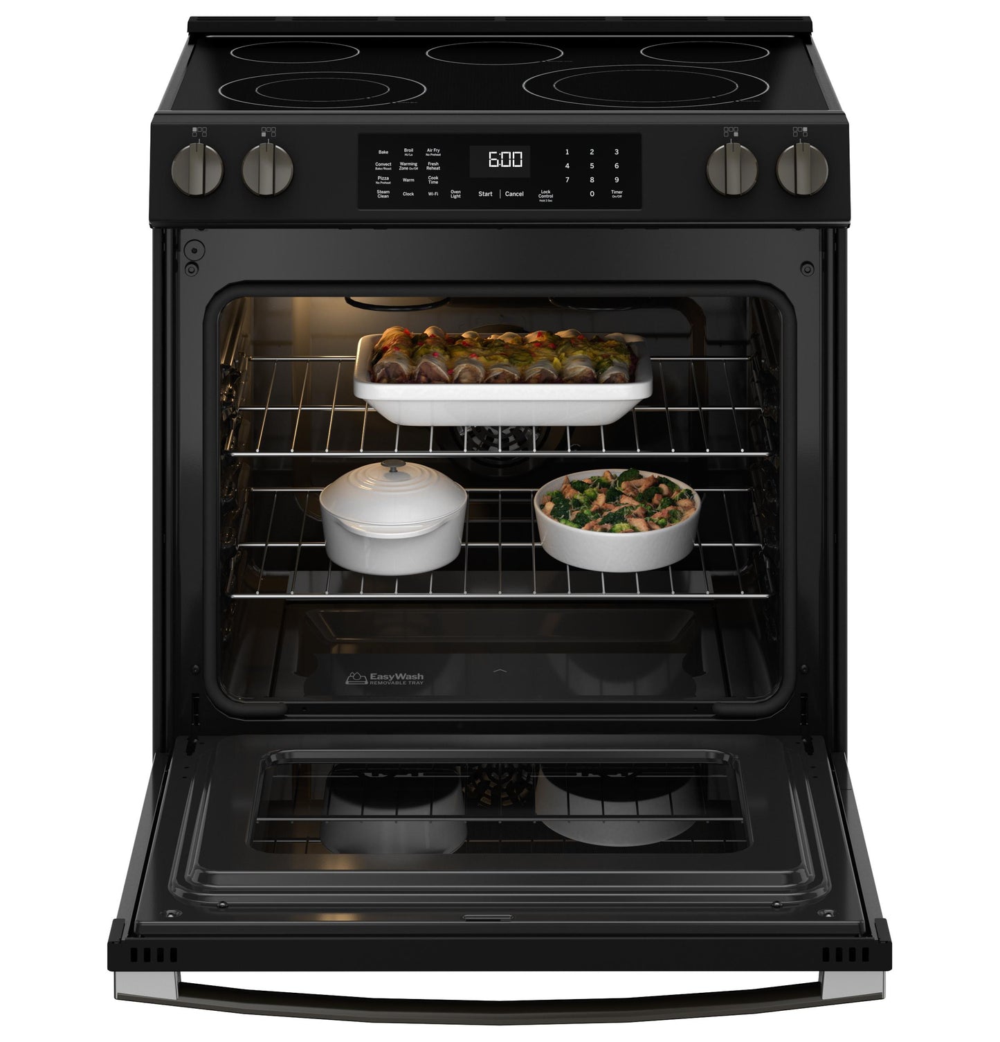 GE APPLIANCES GRS600AVDS Ge 30"" Slide-in Electric Convection Range With No Preheat Air FR...