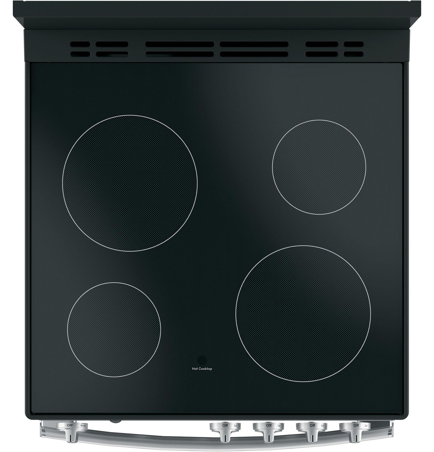 GE APPLIANCES JAS640RMSS Ge 24"" Free-standing/slide-in Front Control Range With Steam CLE...