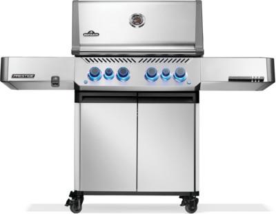 NAPOLEON BBQ P500VRSIBPSS Prestige 500 Rsib With Infrared Side and Rear Burner , Propane, STA...