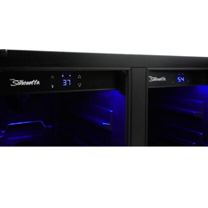 SILHOUETTE SBC051D1BSS Silhouette Emmental 24"" French Door Beverage Center