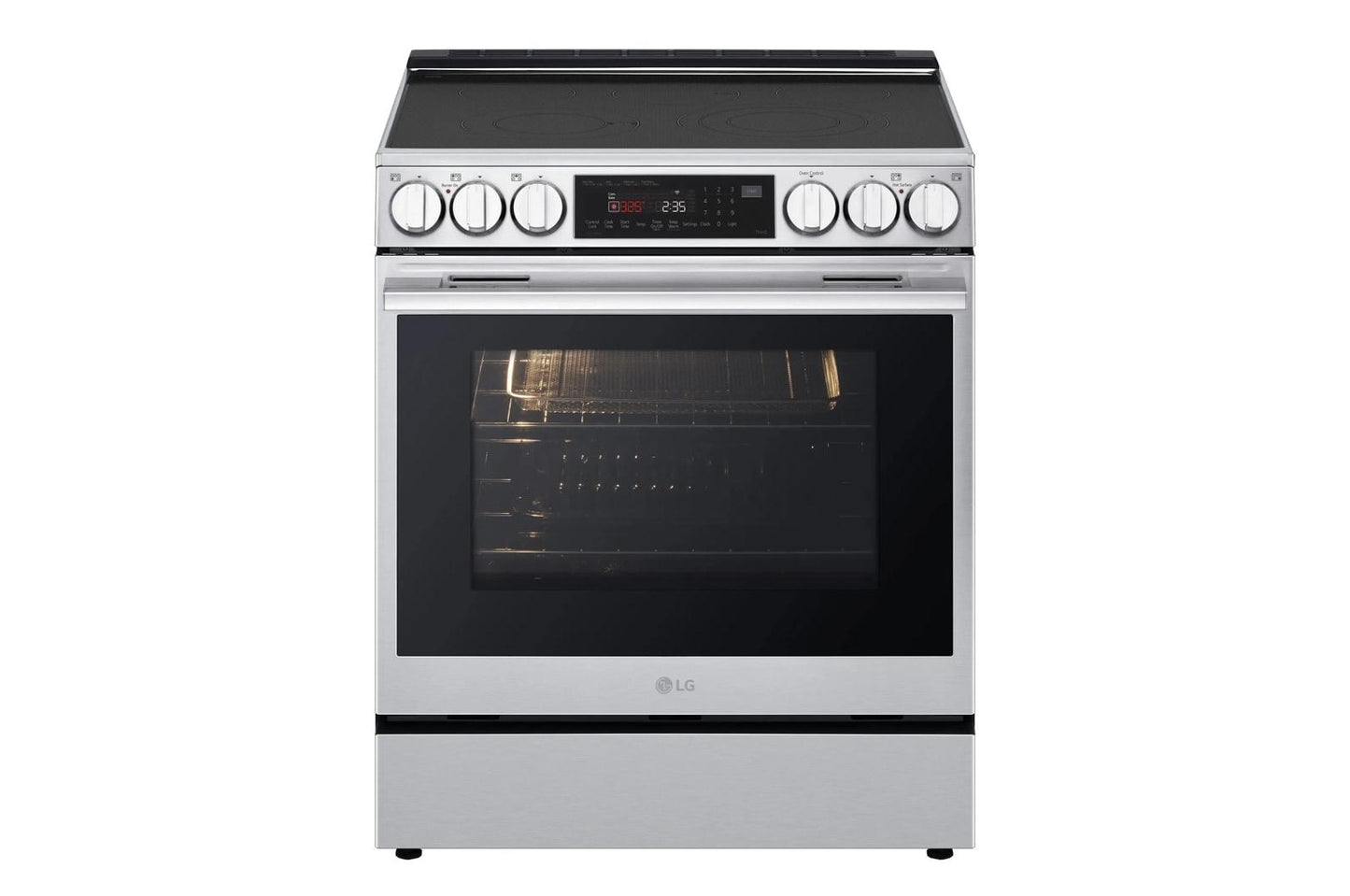 LG LSEL6335XE 6.3 Cu. Ft. Smart Electric Slide-in Range With Instaview, PROBAK...