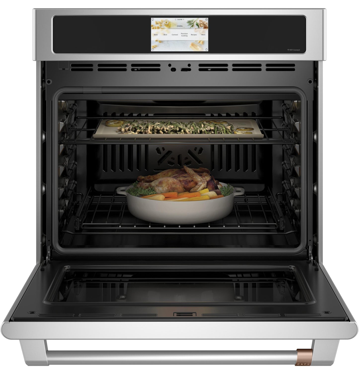 CAFE CTS70DP2NS1 Cafe Cafe 30"" Built-in Convection Single Wall Oven