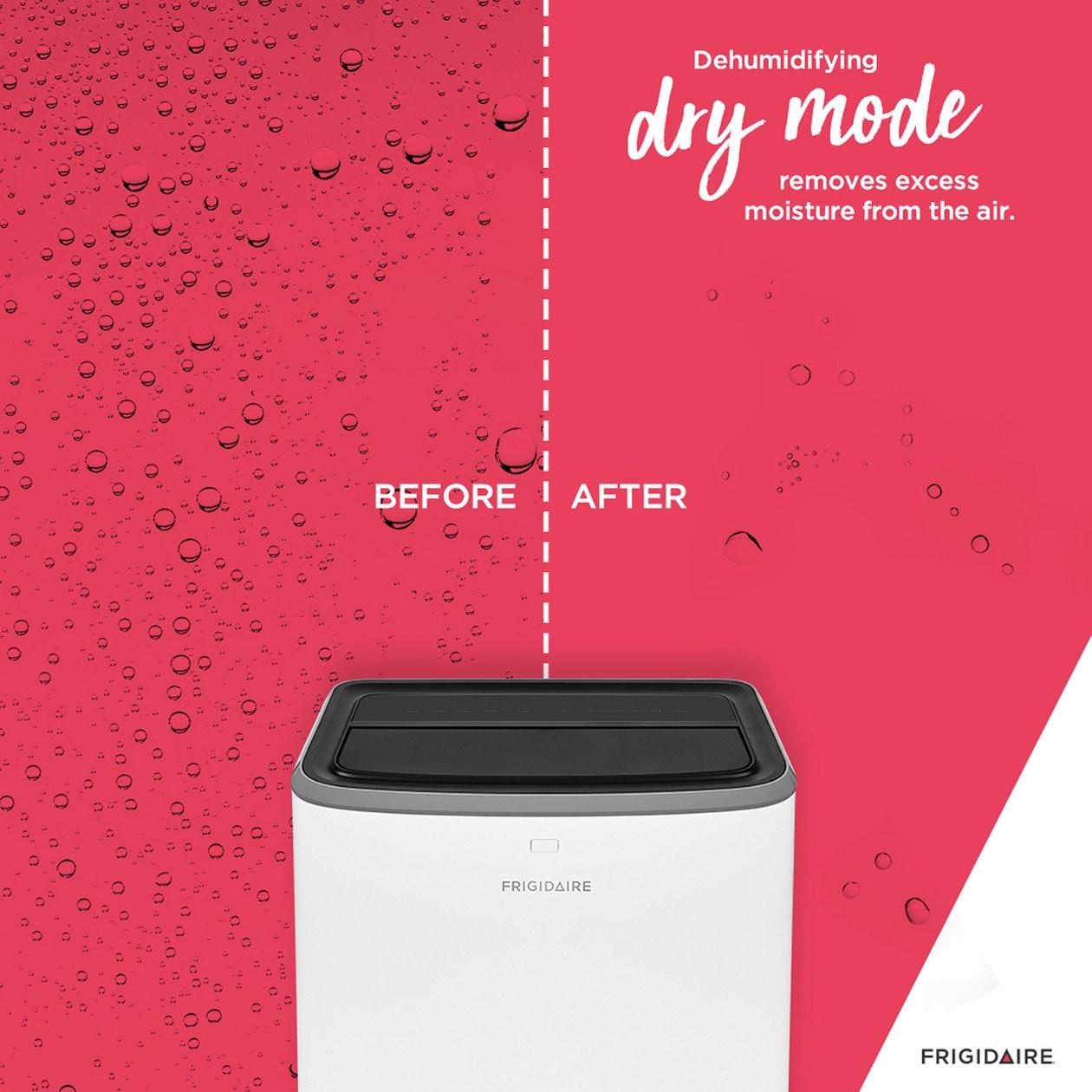 FRIGIDAIRE FHPW122AC1 Frigidaire 12,000 BTU 3-in-1 Portable Room Air Conditioner