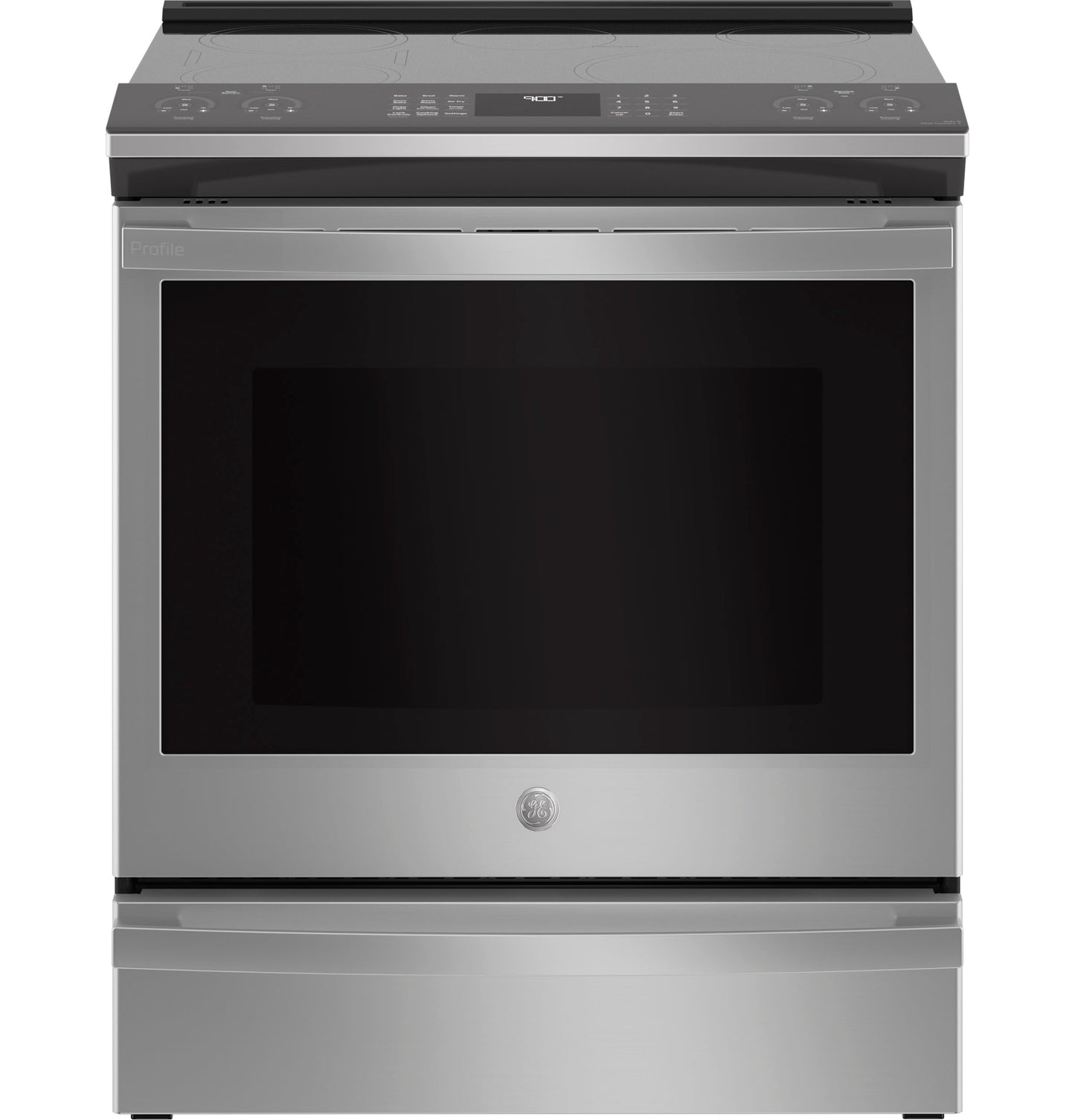 GE APPLIANCES PHS930YPFS GE Profile 30"" Smart Slide-in Fingerprint Resistant FRONT-CONTR...